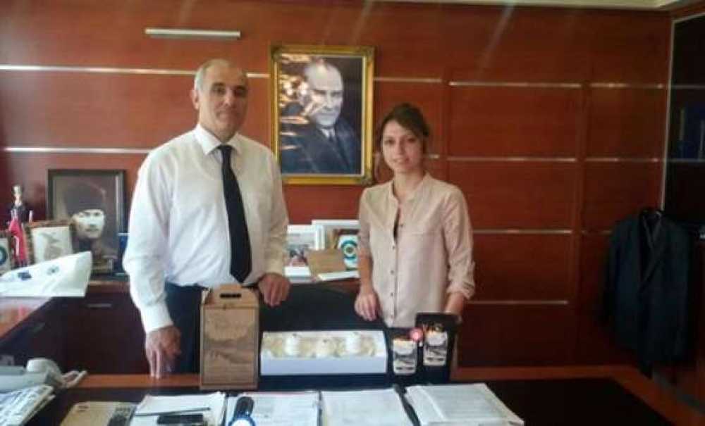 Meşhur Çorlu Kahvesi`nden Kaymakam Kılıç`a Ziyaret