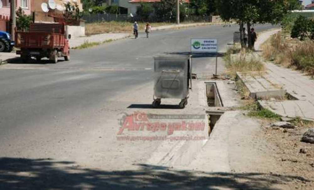 Ergene Belediyesi Su Baskını Yaşanan Bölgede Çalışma Başlattı