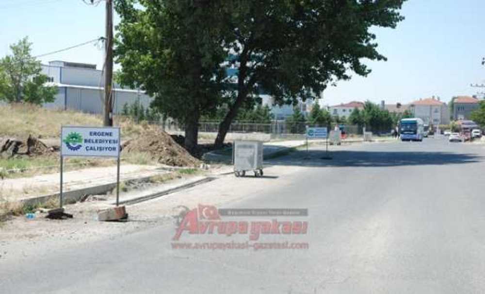 Ergene Belediyesi Su Baskını Yaşanan Bölgede Çalışma Başlattı