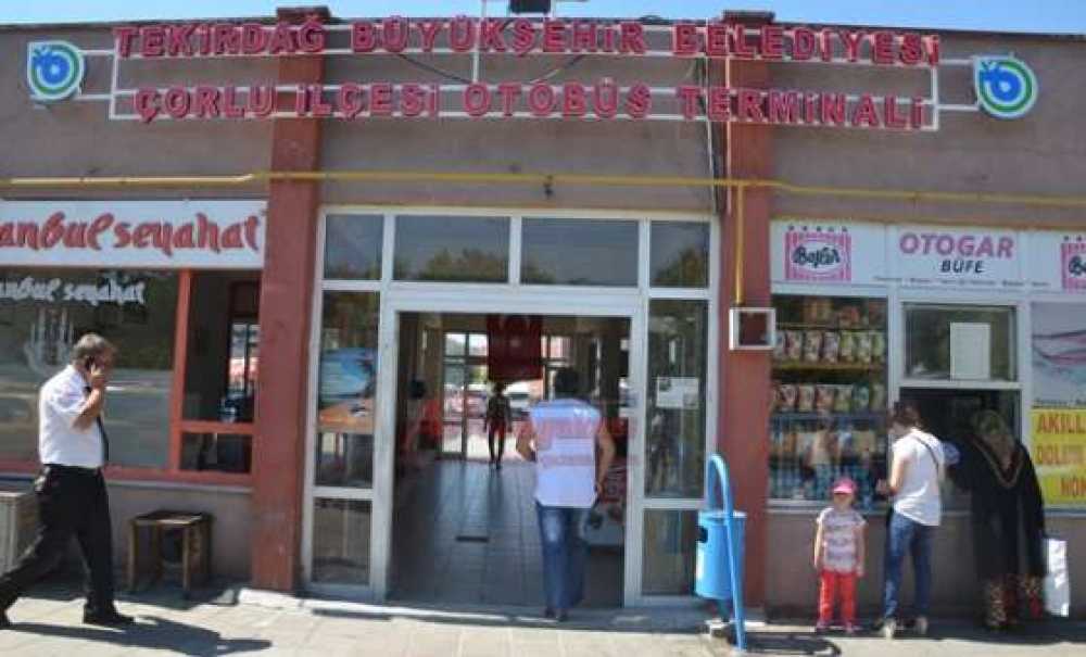 Büyükşehirden Çorlu Otogarına Büyük Yatırım