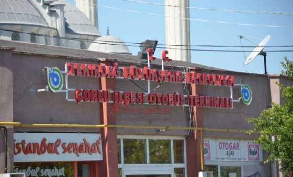 Büyükşehirden Çorlu Otogarına Büyük Yatırım
