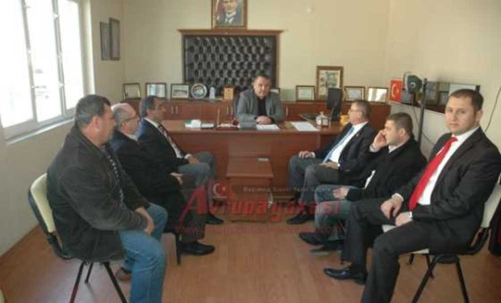 Mhp`li Belen`den Esnaf Odalarına Ziyaret