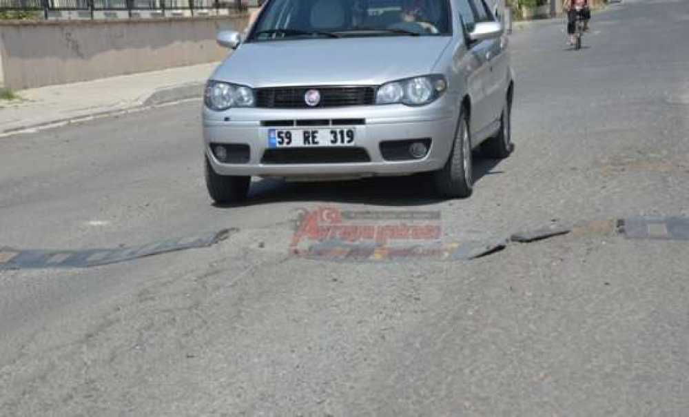 Ergene'de Yollar Akıllara Zarar