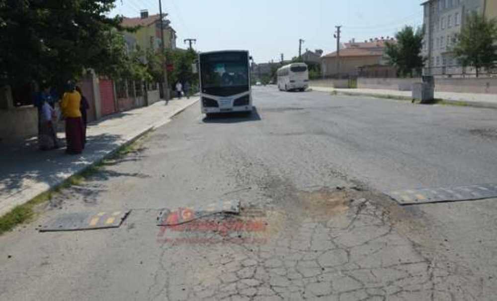 Ergene'de Yollar Akıllara Zarar