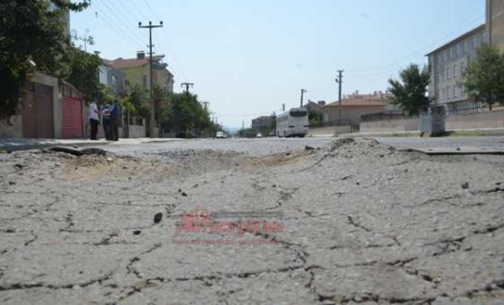 Ergene'de Yollar Akıllara Zarar