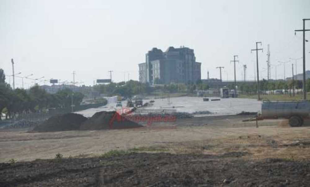 Fuar Alanında Hazırlıklar Sürüyor