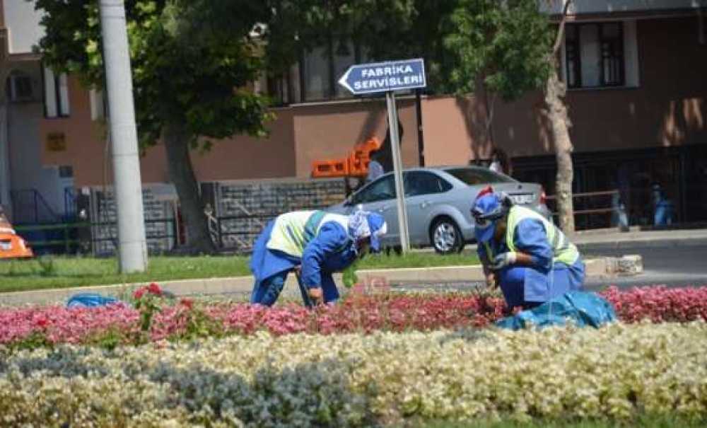 Bağlarbaşı Kavşağında Peyzaj Çalışması