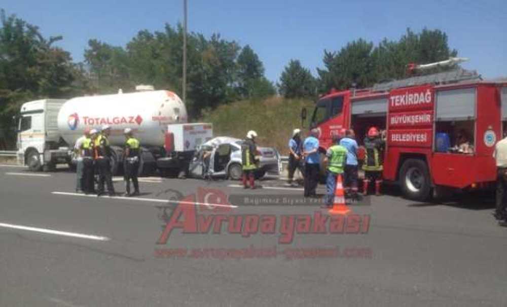 Tem'de Feci Kaza (Görüntülü Haber)