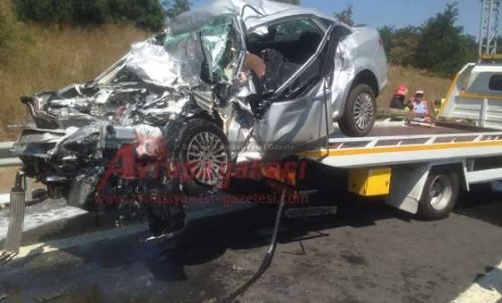 Tem'de Feci Kaza (Görüntülü Haber)