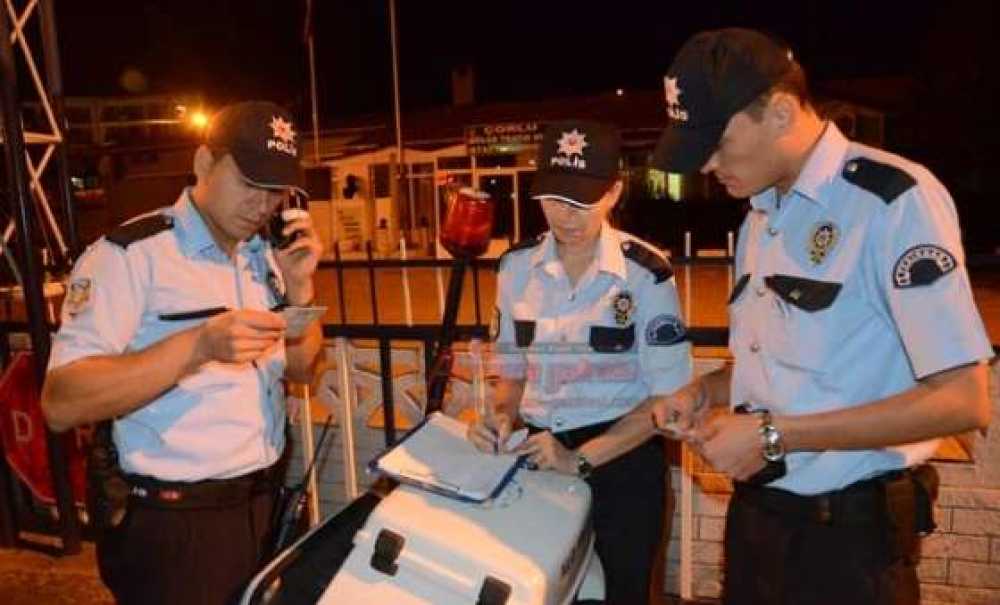 Çorlu Polisinden Huzur Operasyonu