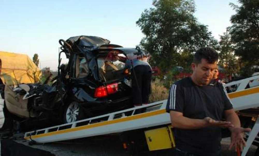 Tem Otoyolu Çorlu Mevkiinde Kaza 1 Ölü