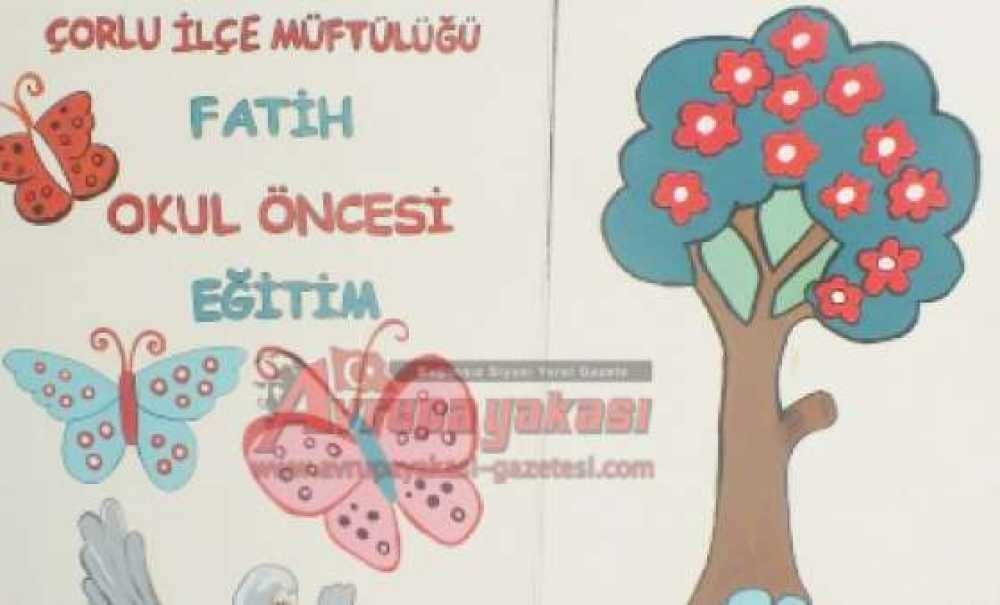 Çorlu Müftüsü Adem Gülmek “Okul Öncesi Eğitim Kervanına Yeni Sınıflar Katılıyor”