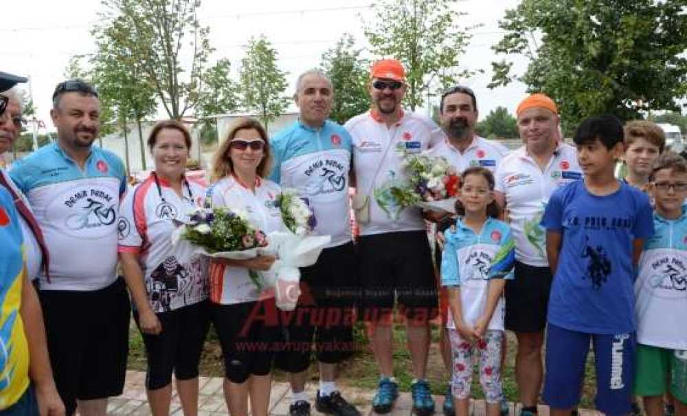 Çorlu`da 3. Kez Bisiklet Turu Düzenlendi