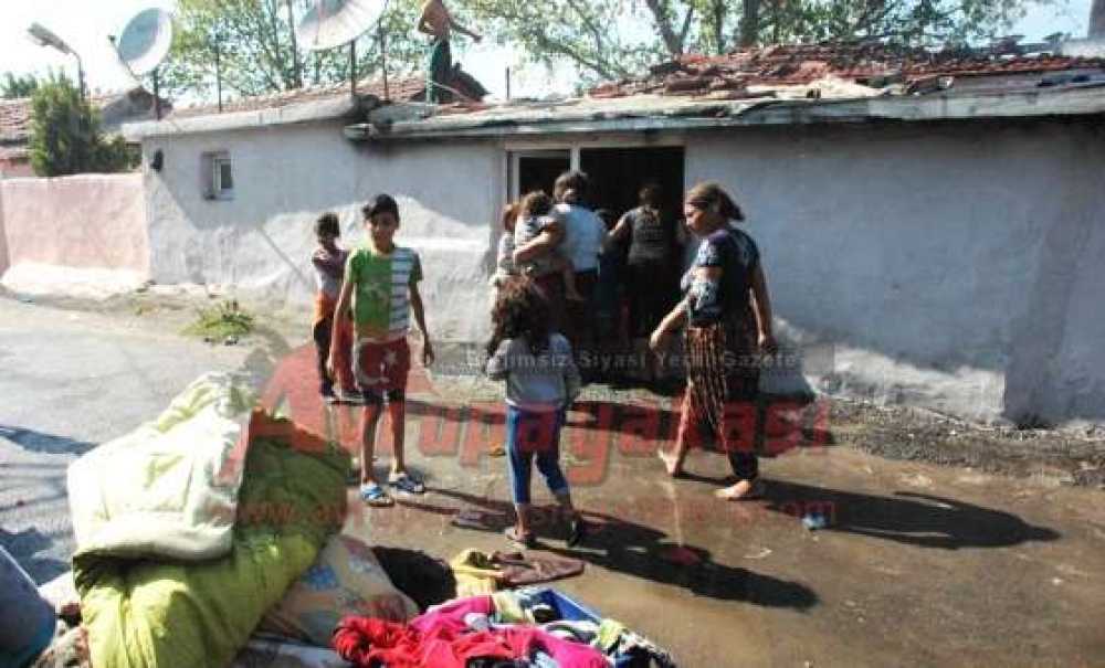 Roman Mahallesi'nde Yangın