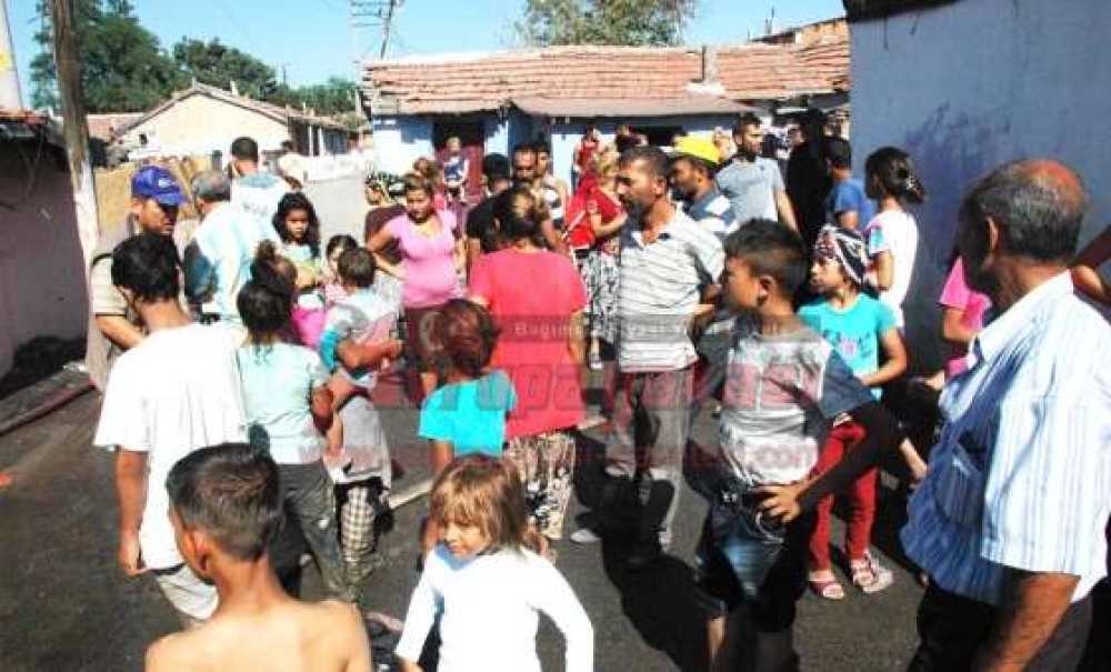 Roman Mahallesi'nde Yangın