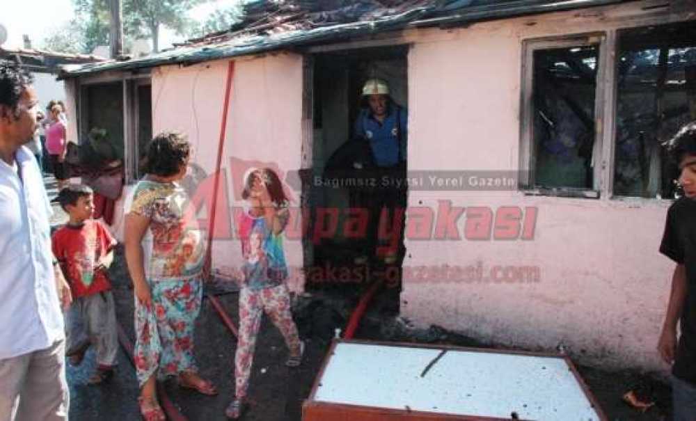 Roman Mahallesi'nde Yangın
