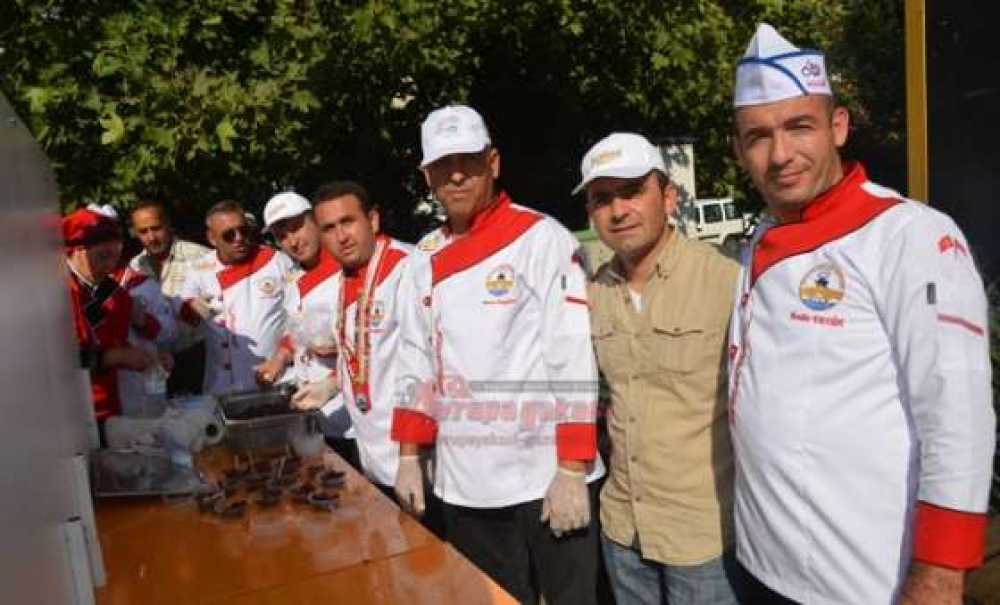Trakya Aşçılar Derneği Festivale Damga Vurdu
