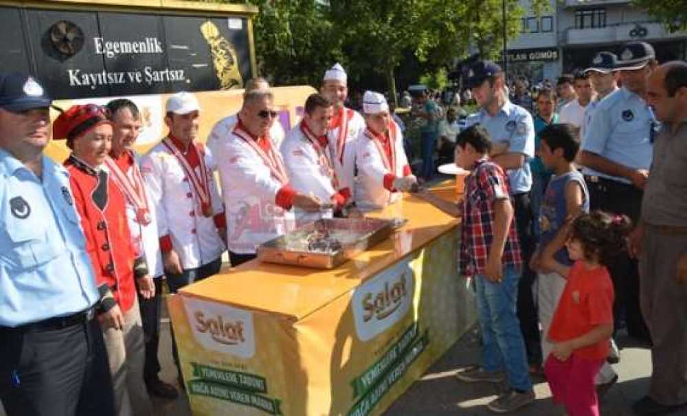 Trakya Aşçılar Derneği Festivale Damga Vurdu