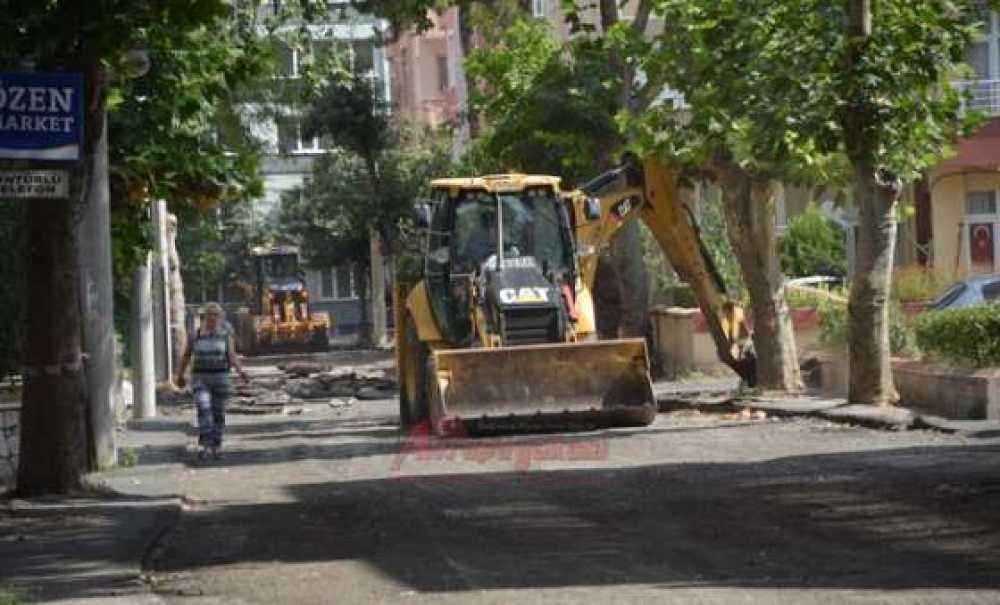 Çorlu Belediyesi Asfaltlıyor