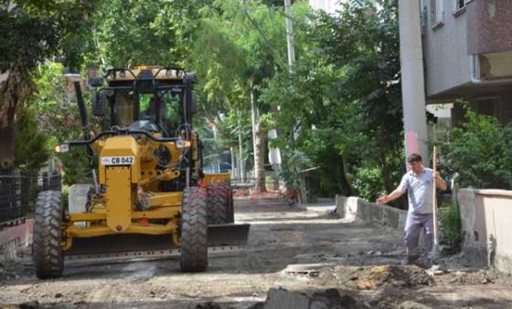 Çorlu Belediyesi Asfaltlıyor