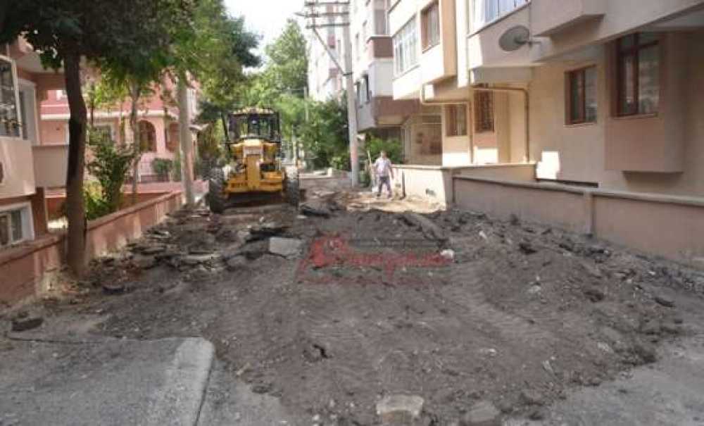 Çorlu Belediyesi Asfaltlıyor