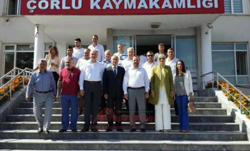 Ak Parti Milletvekillerinden Çorlu Ziyaretleri