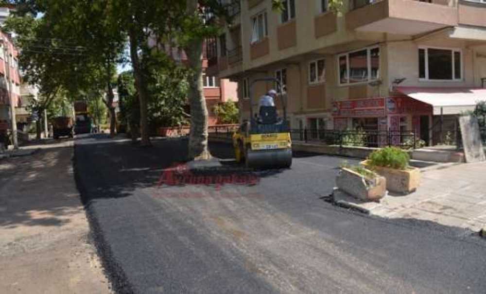 Çukurlu Yola Asfalt