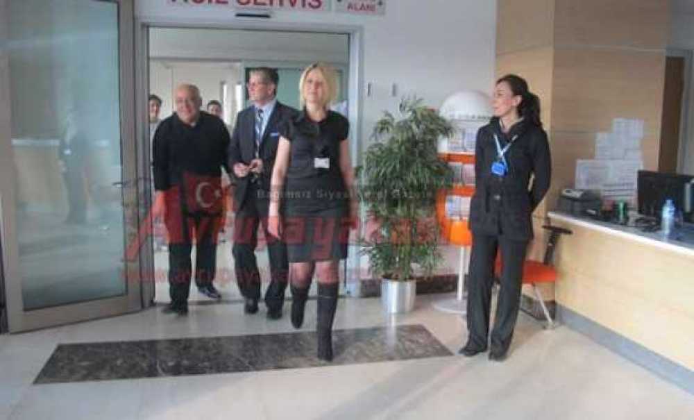 Kaymakam Doğan`dan Reyap Hastanesine Ziyaret