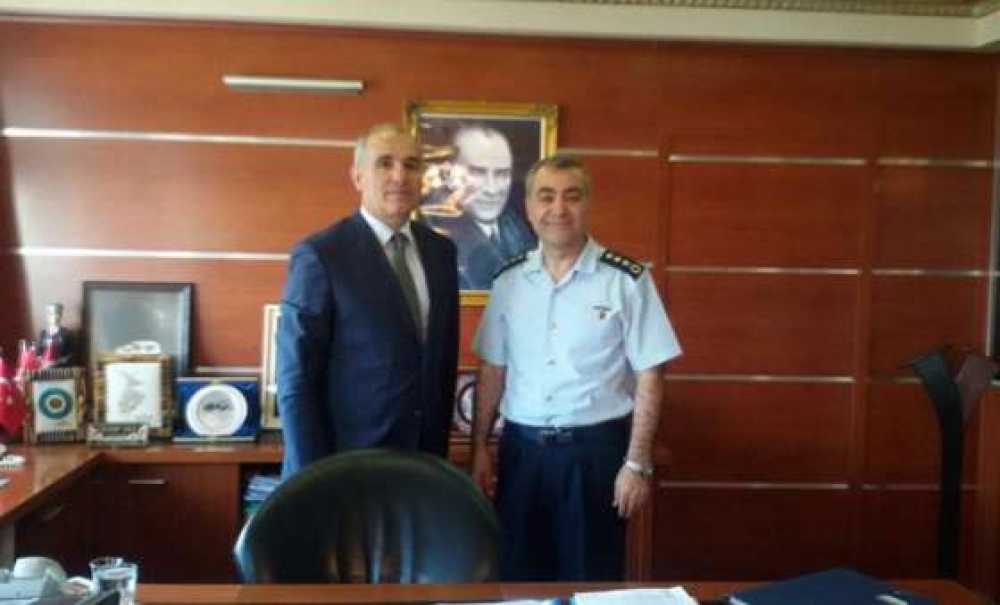Hava Meydan Komutanı Köse'den Veda Ziyareti