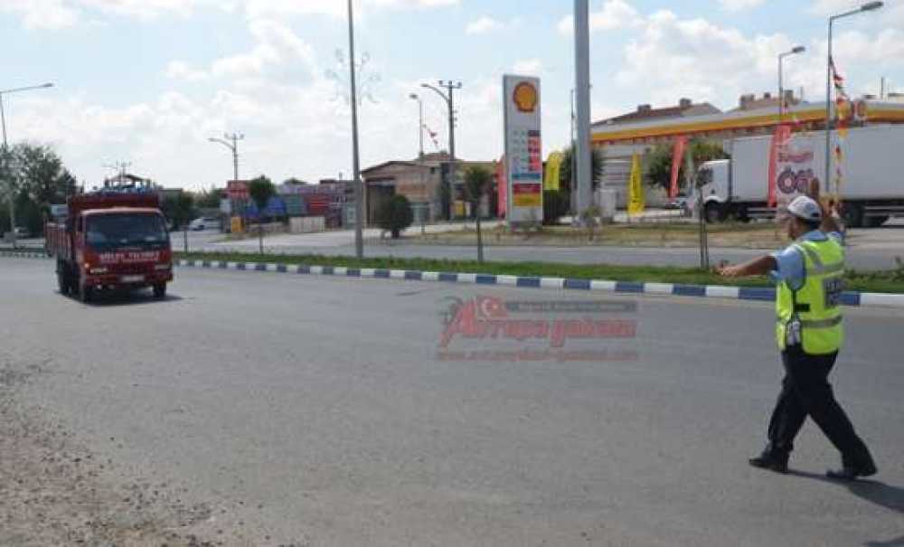 Ergene Emniyetinden Trafik Uygulaması
