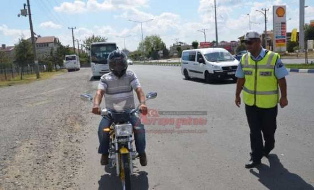 Ergene Emniyetinden Trafik Uygulaması