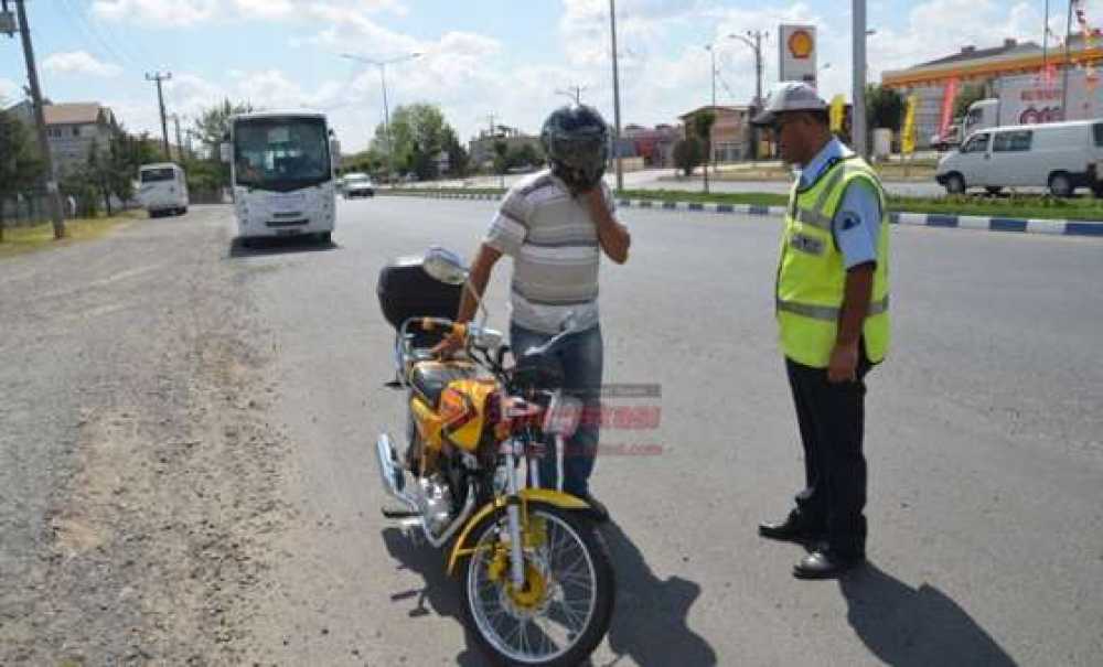 Ergene Emniyetinden Trafik Uygulaması