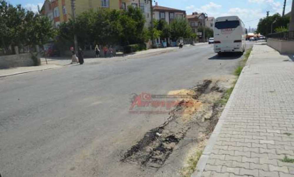 Ergene Yolları Yapılmayı Bekliyor