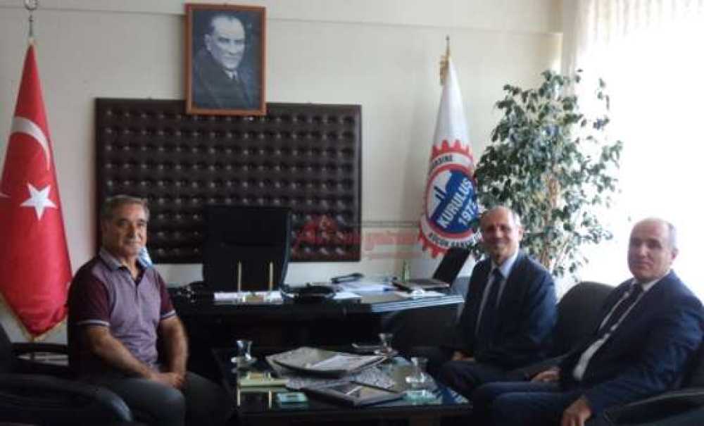 Vali Salihoğlu'ndan Sanayi Sitesine Ziyaret