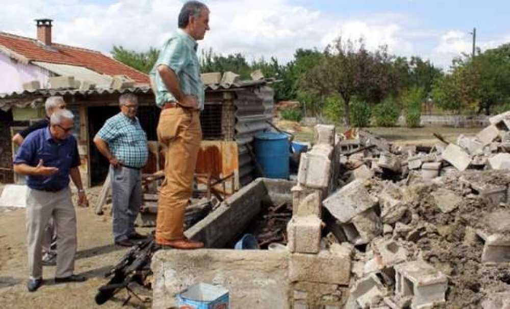 Pancarköy'deki Ağıl Yangını