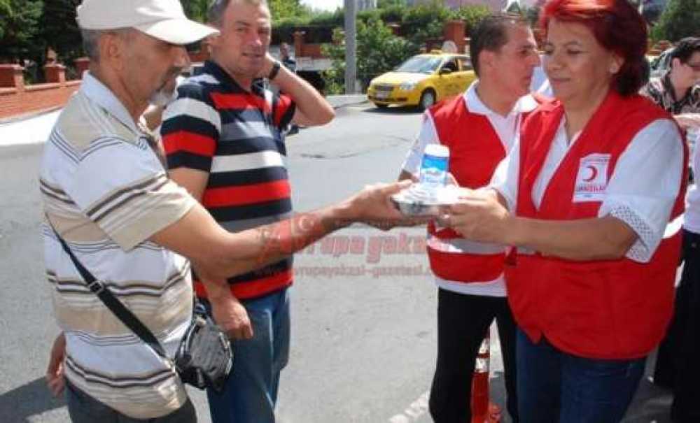 Kızılay Çorlu Şubesi Üsrev Aktaş`ı Unutmadı