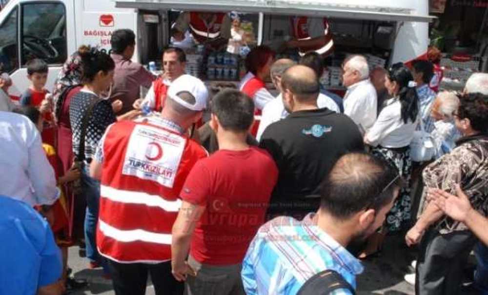 Kızılay Çorlu Şubesi Üsrev Aktaş`ı Unutmadı