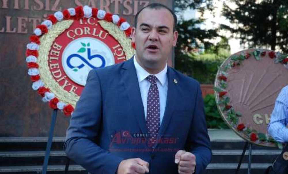 Zafer Bayramı Çorlu'da Kutlandı