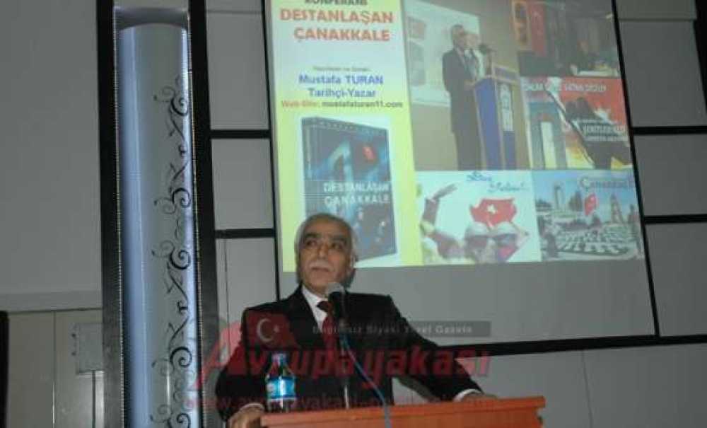 Çorlu Müftülüğü`nden Destanlaşan Çanakkale Konferansı