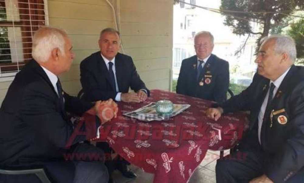 Kaymakam Kılıç`tan Gaziler Derneği Çorlu Şubesi`ne Ziyaret