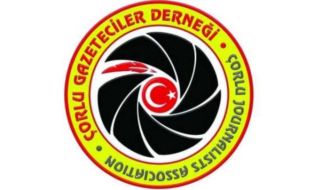 Çorlu Gazeteciler Derneği'nden Teröre Kınama