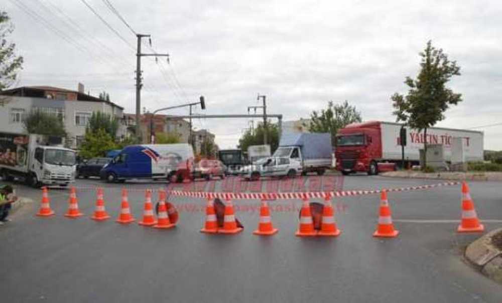Çırak Bayırı Trafiğe Kapandı
