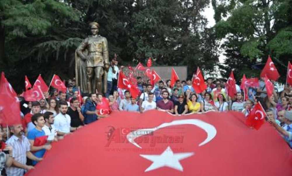 Çorlu'da Chp'den Terör Mitingi (Görüntülü Haber)