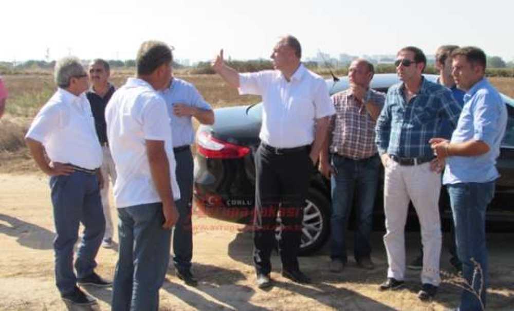 Önerler'de Kanalizasyon Çalışması