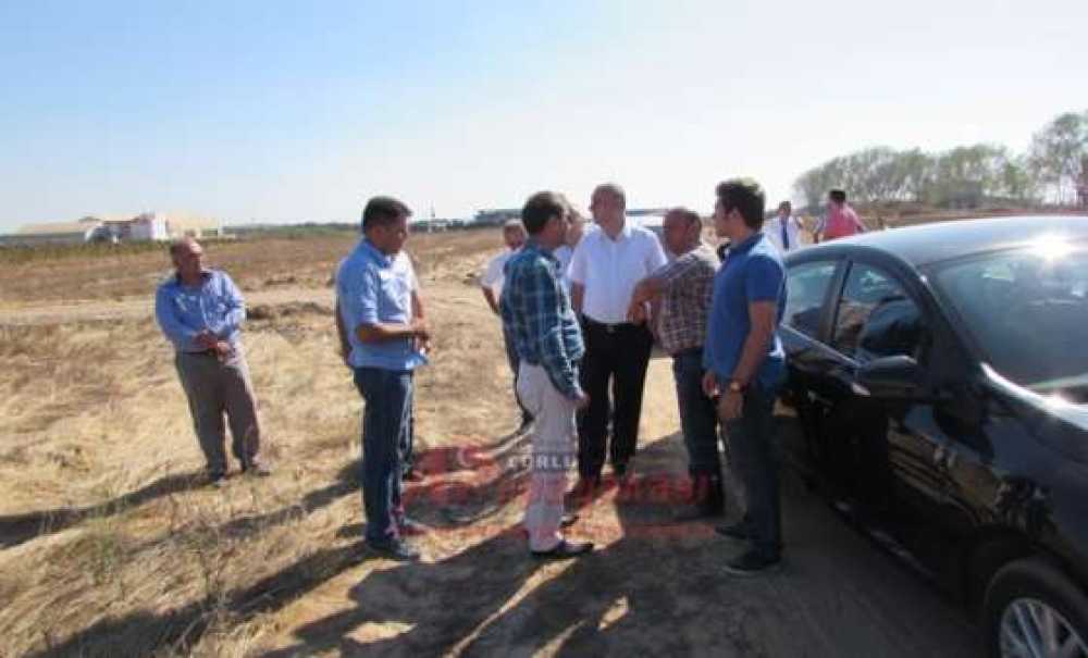 Önerler'de Kanalizasyon Çalışması