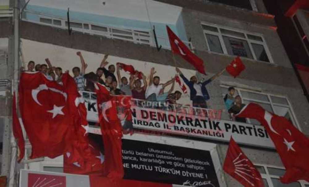 Çorlu'da Hdp Gerginliği