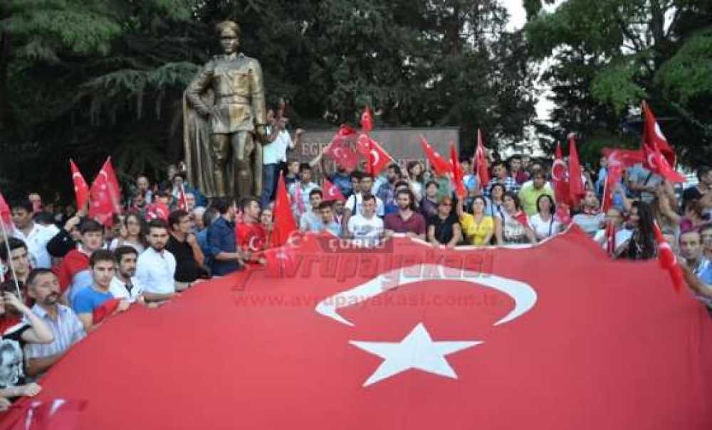 Chp Çorlu İlçe Örgütü`nden Teröre Lanet