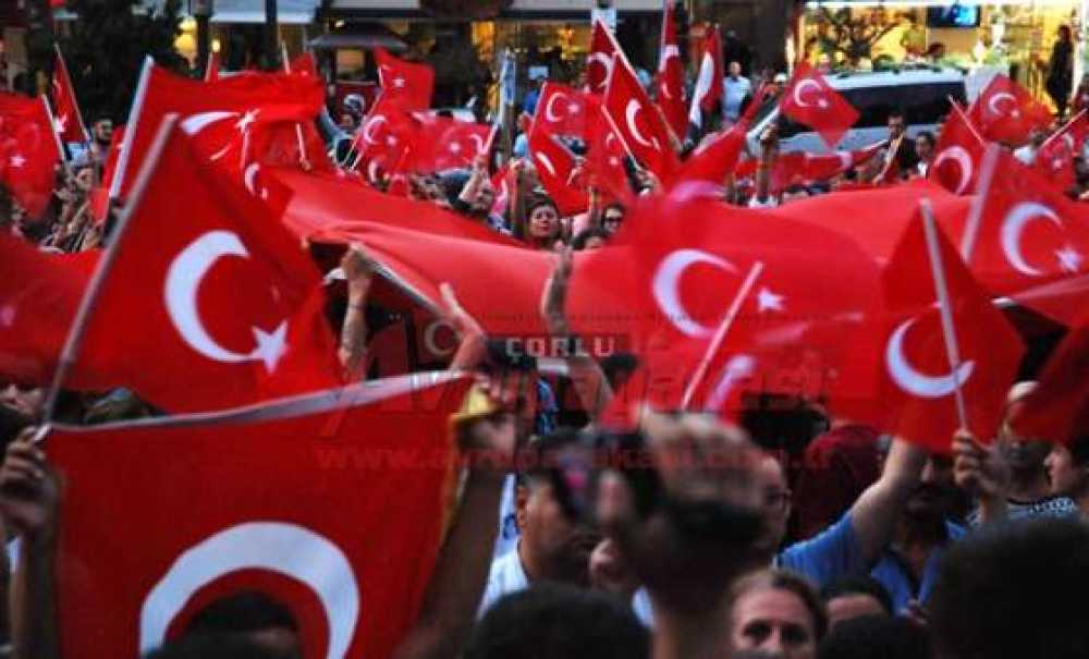 Chp Çorlu İlçe Örgütü`nden Teröre Lanet