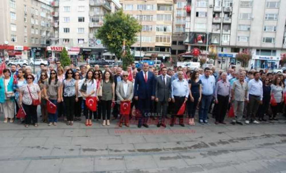 Chp Çorlu İlçe Örgütü`nden 92. Yıl Programı