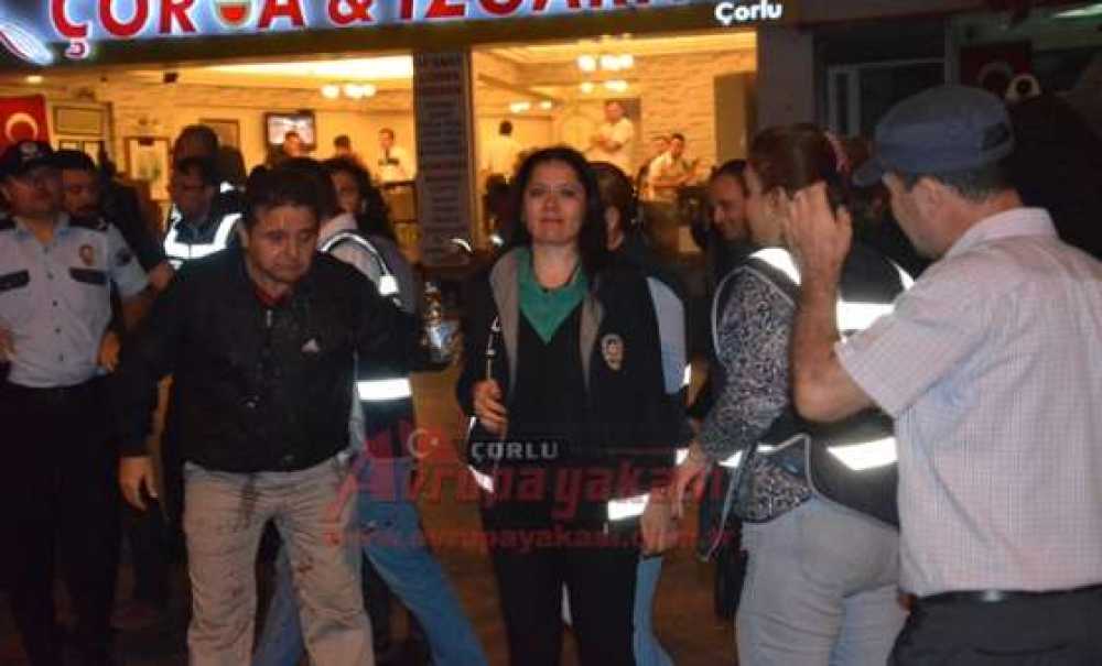 Çorlu'da Teröre Lanet Okundu (Görüntülü Haber)